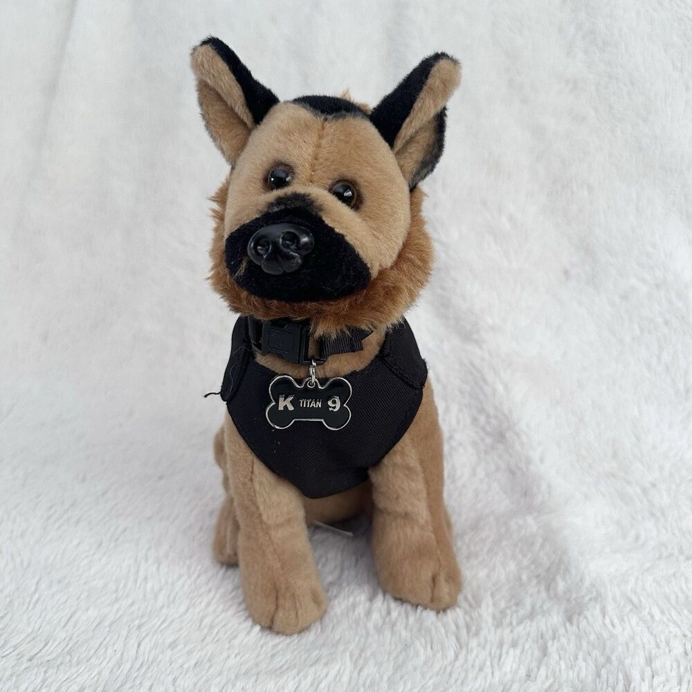 Hero Bears K9 Titan German Shepherd Plush Simi Valley Police